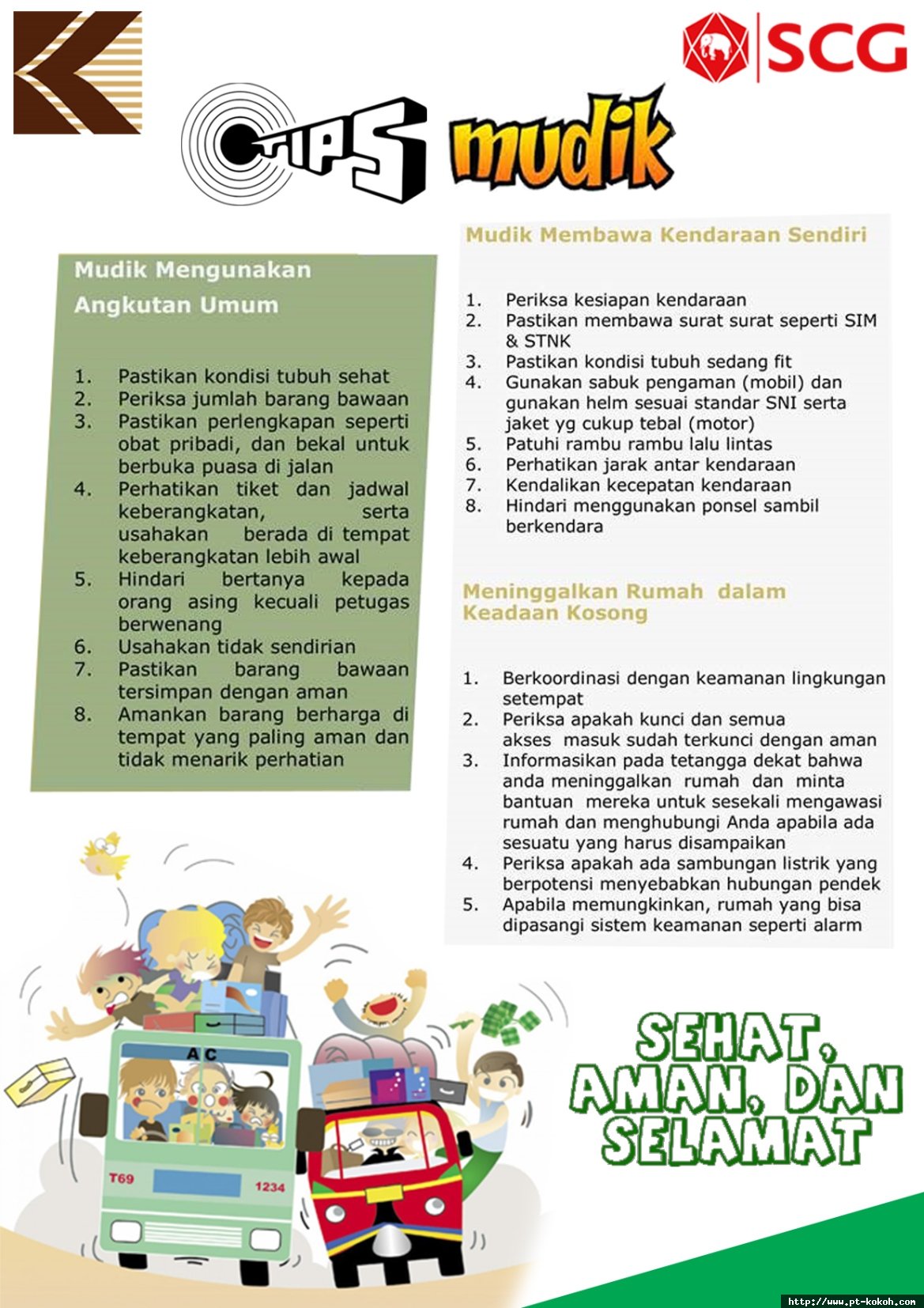 Tips Mudik Lebaran